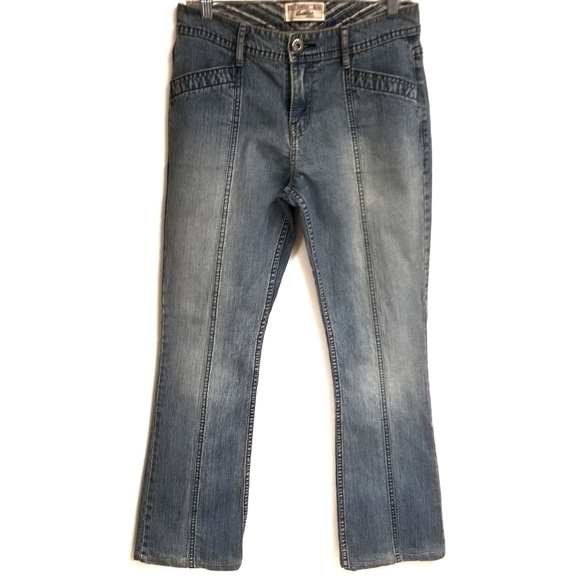 Signature by Levi Strauss Denim - Levi's Strauss‎ Signature Bootcut Stretch Jean's Boho Rustic Women's Size 4